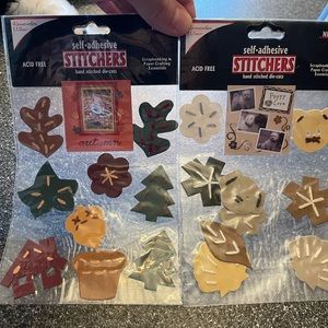 Stitchers Scrapbooking stickers. Autumn & Puppy Love